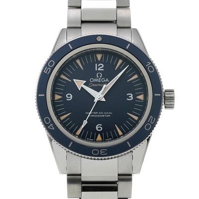 Omega Seamaster 233.90.41.21.03.001 41mm Titanium Blue Wristwatch #WW2338