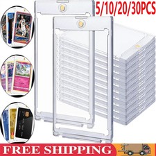 20X Magnetic Card Holders For 35Pt Trading Cards Baseball Card Case Protectors