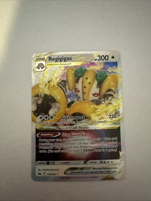Regigigas VSTAR 114/159 Crown Zenith Holo