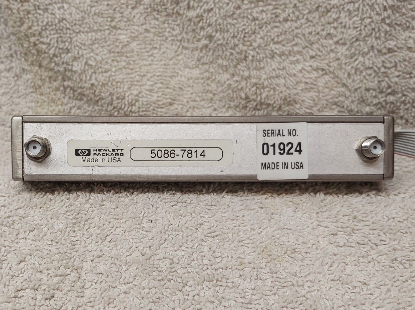 HP Agilent 5086-7814 SMA (F) Step Attenuator 24V DC 5086 7814