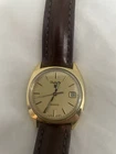 Vintage Pulsar Watch Men Y512-8029 Gold Tone 36mm Gorgeous By Seiko