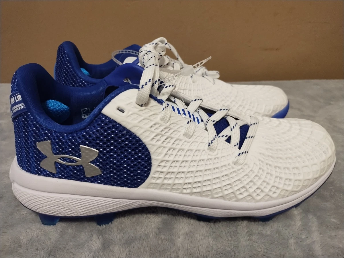 Under Armour Men\'s UA Yard Low MT TPU Baseball Cleats Charged Size 15 Blue/White Under Armour - Brandclub - Under Armour Men main image 2