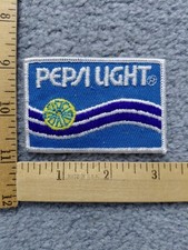 1 RARE VINTAGE PEPSI LIGHT COLA PATCH