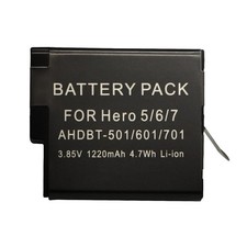 3.7V 1220mAh Battery for Sport Camera GoPro Hero 5 Specific Model High Quality
