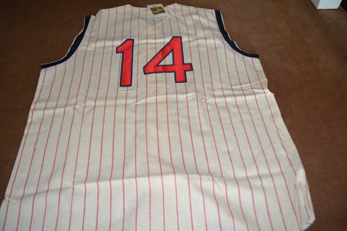 Pete Rose Cincinnati Reds Rookie Vest Cooperstown Collection XL - Picture 4 of 4
