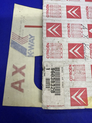 Logo Adesivo Stickers CITROËN AX K.WAY KWAY ARGINALE 96038328 Nuovo - Foto 1 di 6