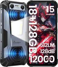 12000mAh Fossibot F106Plus Robust Smartphone 18GB+128GB Android 16 Outdoor Handy