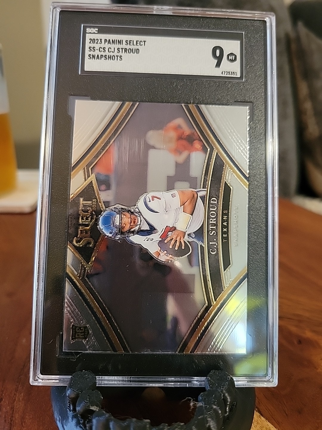 2023 Panini Select - Snapshots C.J. Stroud #SS-CS Silver Prizm (RC)