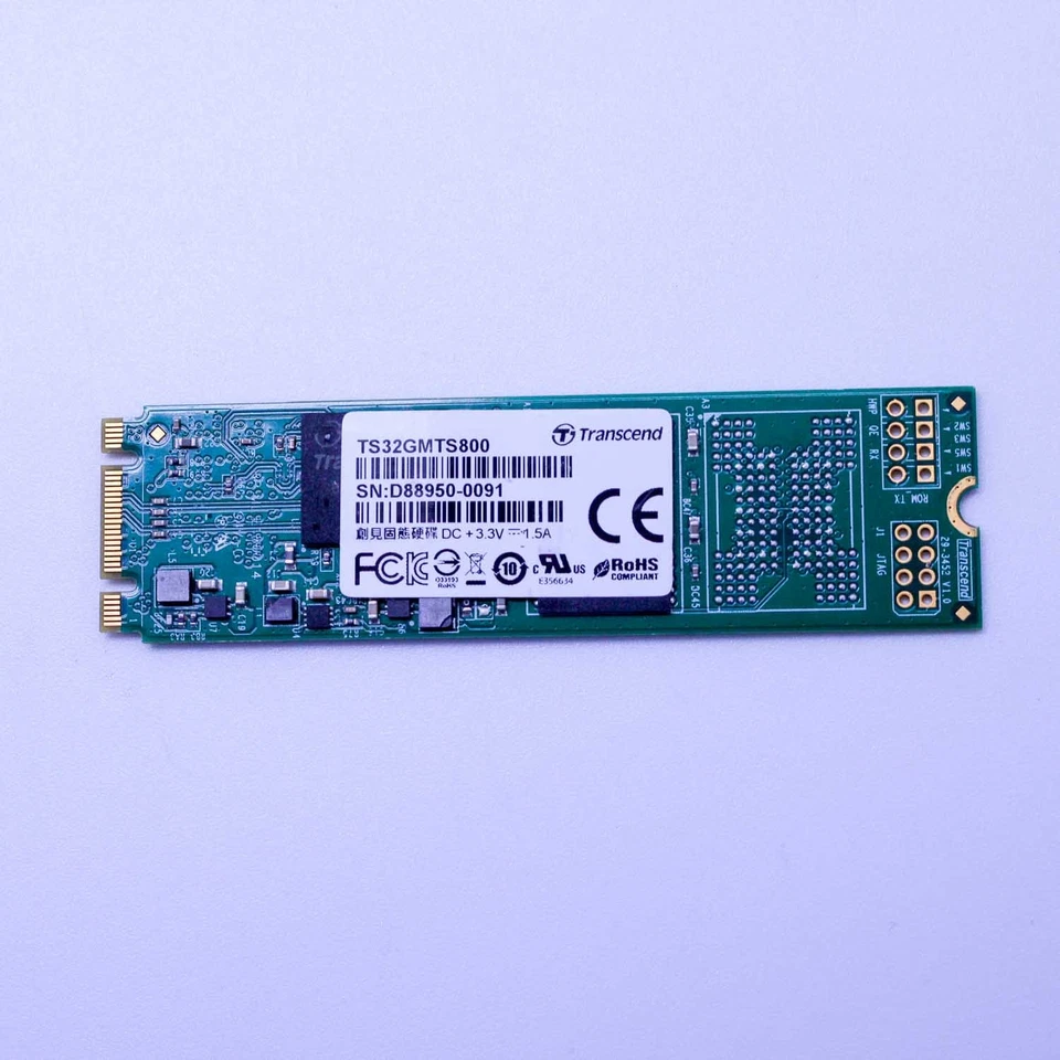 Transcend 32 GB SATA M.2 SSD TS32GMTS800