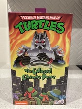 NECA Teenage Mutant Ninja Turtles The Colossal Chrome Dome Action Figure...