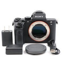 Shutter count: 14,711 shots. SONY   7II Body, Black, ILCE-7M2, Full-frame mirror