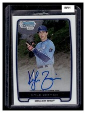 Zimmer, Kyle - 2012 Bowman Chrome - Autograph - INV1