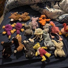 Lot of 17 Ty Teenie Beanie Babies McDonald  s edition
