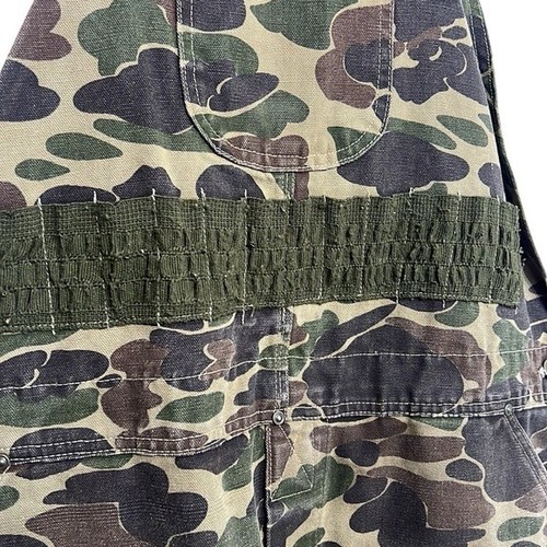 Vintage Carhartt Overalls Bibs Men’s Size 40/30 Camouflage Outdoor Hunting - Picture 5 of 14