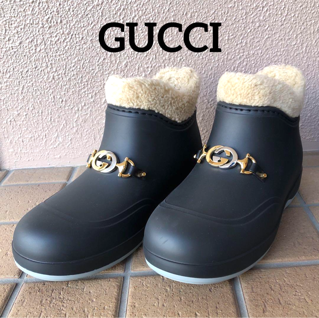 Gucci Interlocking G Horsebit 627890 Ankle High Boots Women's