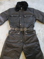 Vintage Walls Blizzard-Pruf Down Snowmobile Suit Mens Medium Black USA 80s 2076