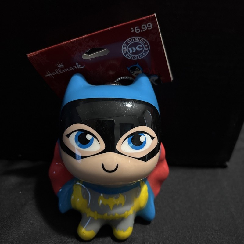 HALLMARK BATGIRL ORNAMENT with tag