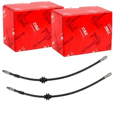 2X TRW BREMSSCHLAUCH VORNE passend für RENAULT TWINGO SMART FORFOUR FORTWO
