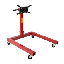 1500LBS Engine Stand Motor Hoist Dolly w/ 360 Degree Rotating Head Heavy Steel
