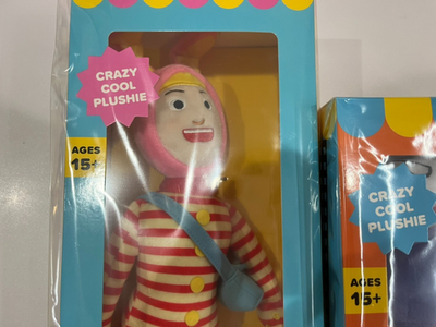 POPEA Eskimo Popea タイで大人気ぬいぐるみ Popee the Performer Plush Toy Poppy and Kedamono Set of 2 Stuffed