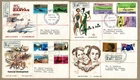 Australia 1970 1971 NSW Registered FDC Cover x4 inc Qantas Royal Visit Nat Dev