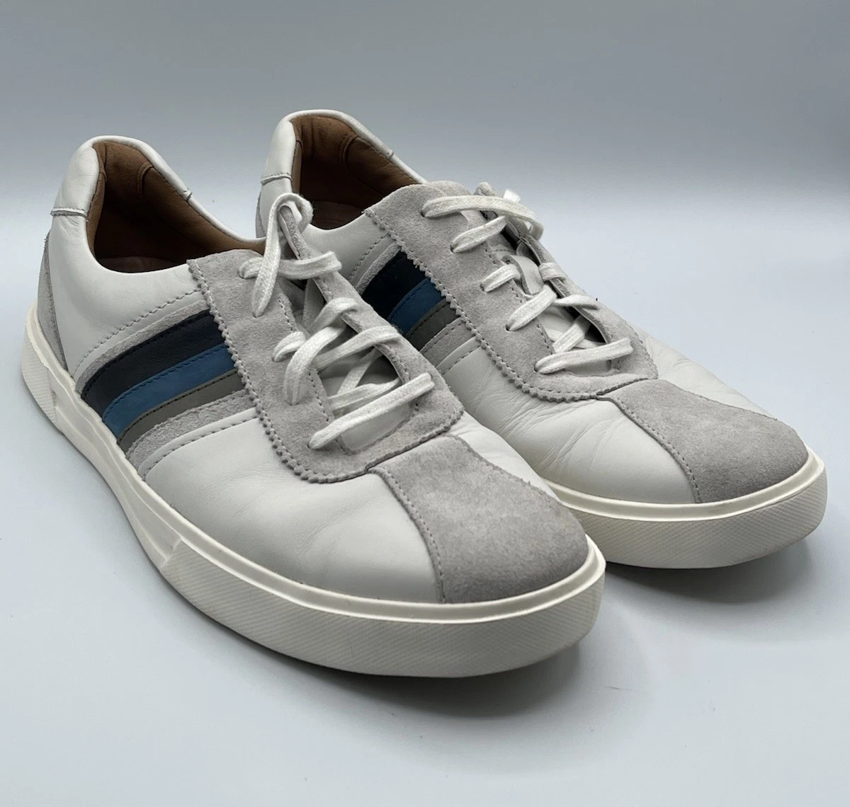 Sneakers Clarks Uomo Taglia 8.5 Bianco Oxford Un Costa Band Combi 261505507075