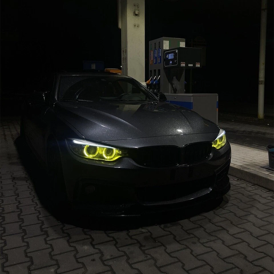 CSL Yellow Angel Eye DRL LED Module FOR BMW F80 M3 F82 F83 M4 2014-2017 Xenon Foto 3 de 4