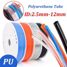  ID 2.5mm-12mm PU Polyurethane Flexible Tubing Pneumatic Pipe Tube For Air Water