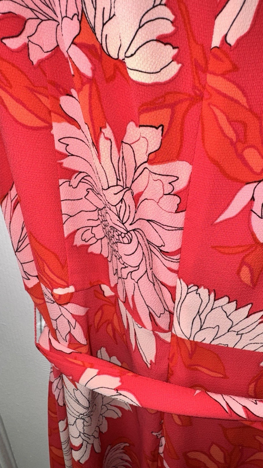 Talbots Raspberry Colored Short Flutter Button-Do… - image 9