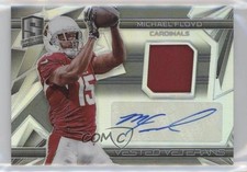 2015 Panini Spectra Vested Veterans 45/99 Michael Floyd #VV-MF Auto 3xk