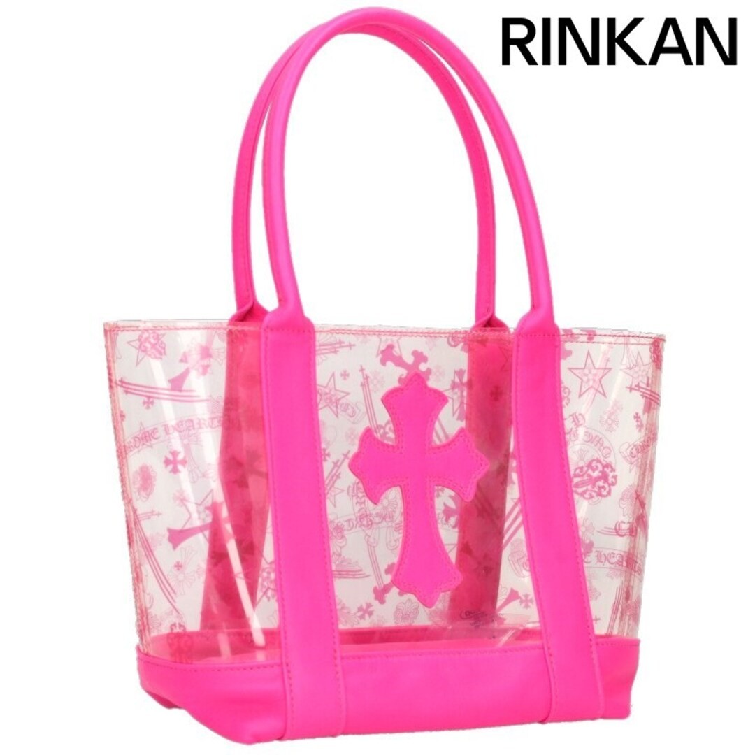 Chrome Hearts TOTE Mini Vinyl PVC Cross Patched Bag Men's Used 563e6da5c95051987