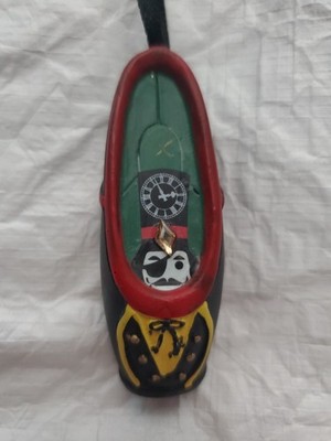 Capezio Drosselmeyer Nutcracker Christmas Tree Ornament Ballet Pointe Shoe