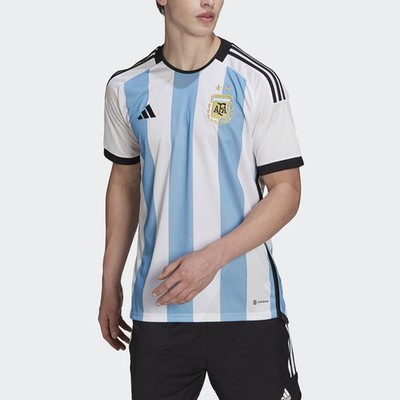 2022 Argentina Home Jersey #20 Mac Allister Large adidas World Cup