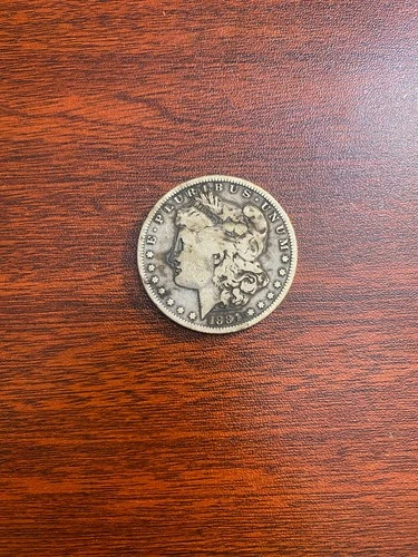 1884-S Morgan Silver Dollar VG Very Good Key Date Better Date Raw - Lot #9