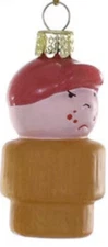 Cody Foster - Vintage Tiny People Yellow Ornament  - GL-1616