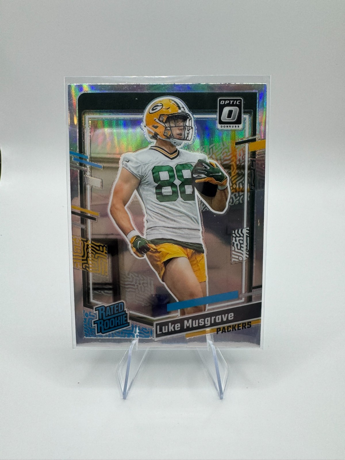 2023 Panini Donruss - Luke Musgrave Optic Preview Holo Rated Rookie (RC)