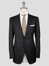 NEW KITON DARK GRAY VIRGIN WOOL SUIT US 40 - EU 50 KVZ2