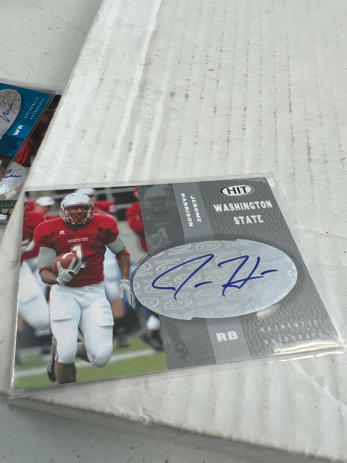 Jerome Harrison 2006 HIT Rookie Auto Card #A41