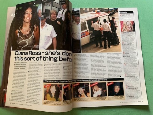 HEAT 30-Sept-1999 ANNA FRIEL Diana Ross All Saints Spice Girls Eminem Chris Rock - Picture 3 of 7