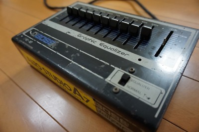 BOSS GE-10 Graphic Equalizer ビンテージエフェクター Boss GE-10 Graphic Equalizer Vintage 10-Band EQ Made in