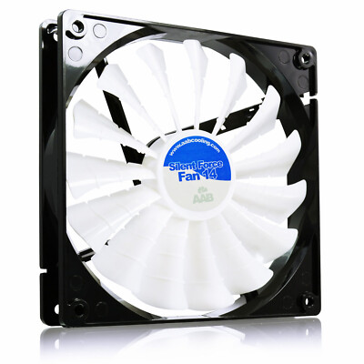 AABCOOLING SilentForce Fan 14 Leise und Efficient Lüfter 140mm 8,6dB PC Gehäuse