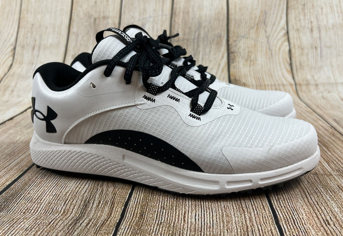 Mens Under Armour UA Charged Draw 2 Spikeless Golf Shoes Mens Under Armour UA Charged Draw 2 Spikeless Golf Shoes