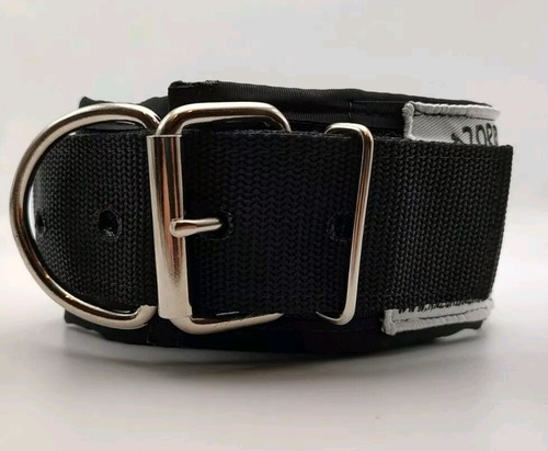 Dog Hunting Collar - Heavy Duty - Black Adj. Size: 16' Long by 3.5 Wide - NEW