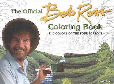 Official Bob Ross Coloring Book : The Colors of the Four Seasons, Paperback b... - Picture 1 of 1