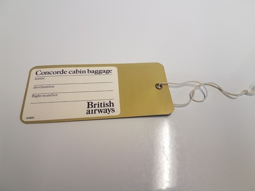 British Airways Concorde Items - Hip Flask, Notepad, Labels, Model, Wallet etc - Picture 44 of 46