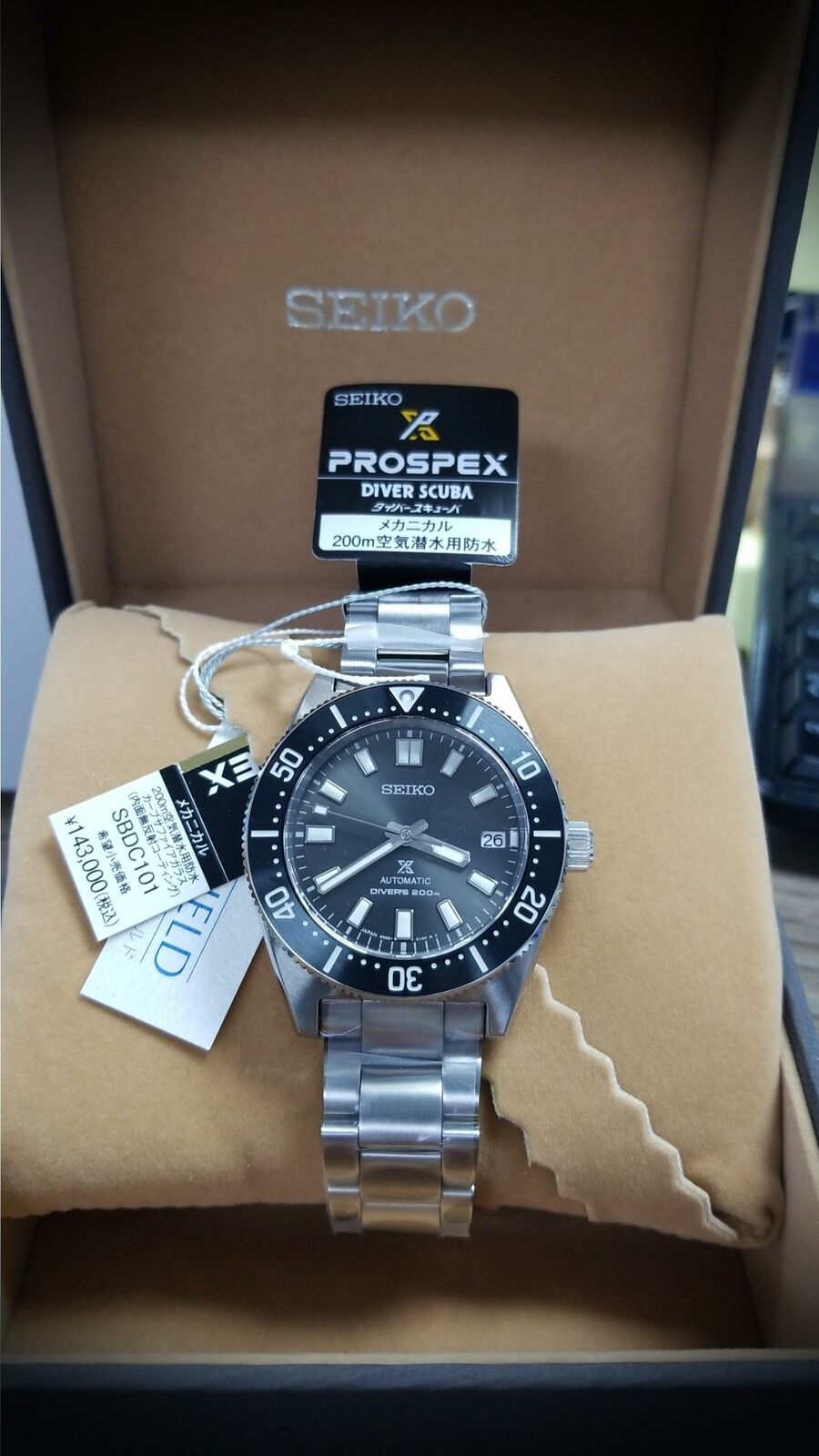 Seiko Prospex Men's Black Watch - SBDC101 for sale online | eBay