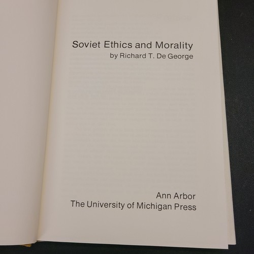 Soviet Ethics and Morality by Richard T. De George 1969 - Picture 7 of 8