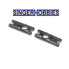 LOSI LOS311014 Body Mount Cross Bar, Aluminum, Black (2): Mini LMT HH