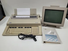 Vintage AT&T WP7700 Word Processor w/ Monitor and Manual
