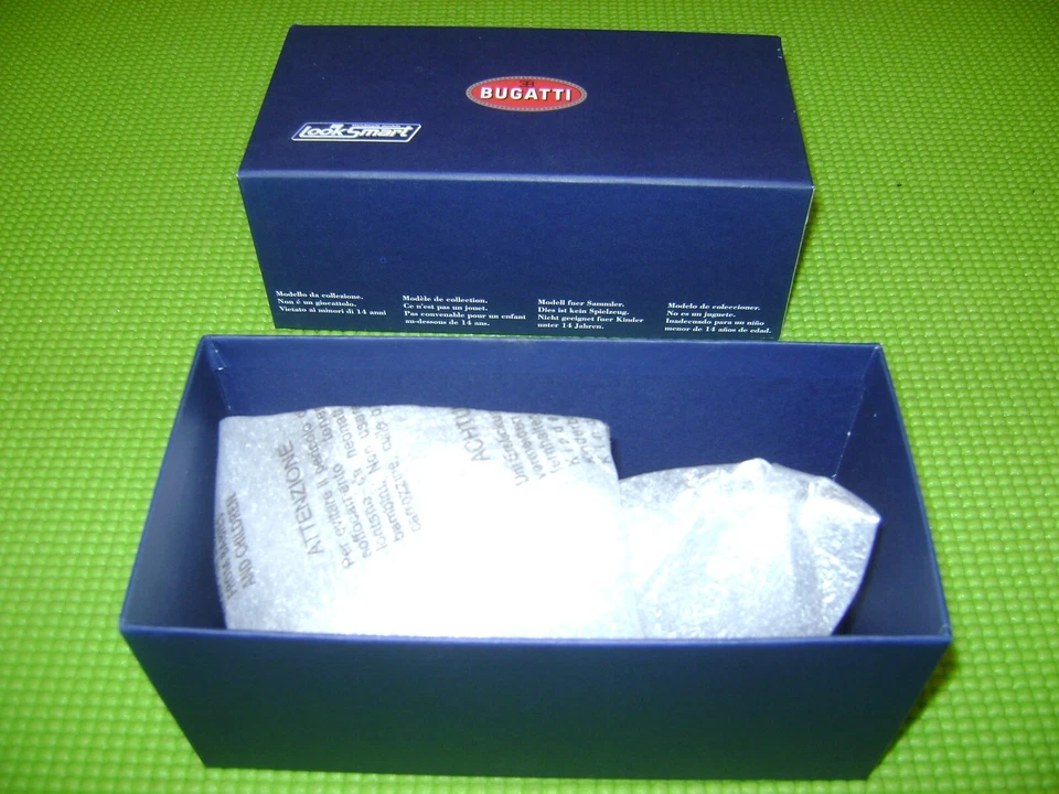 LOOK SMART LS439B 1/43 BUGATTI TYPE 50 SUPERPROFILEE -BOITE VIDE-EMPTY BOX - Photo 2/4